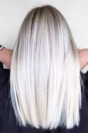 But if one is dyeing the hair on their own, then one should always buy a dye with the word 'ash' or 'neutral' in the colour name. Ash White Color Hair Novocom Top