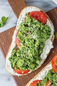Spinach Eggs And Ricotta Toast Healthy Breakfast Fork In The Kitchen Recipe Ricotta Toast Healthy Ricotta Toast Spinach Egg