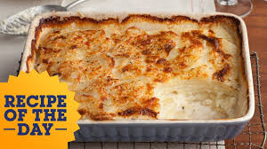 This side dish serves 10 people, and it requires approximately two hours of cooking time. Recipe Of The Day Creamy Scalloped Potato Gratin Food Network Youtube