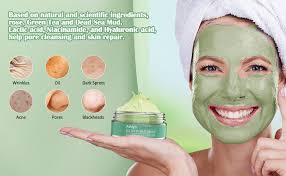 Amazon.com : Ashlyn 3 PCS Clay Mask Set, Green Tea Clay Facial Mask, Rose  Face Masks Skincare, Dead Sea Bubble Deep Cleanse Mask, Organic Facial  Masks for Women, Face Mask Skin Care