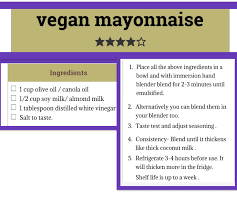 Pin By Tara Holt On Sauces Including Vegan Vegan Mayonnaise Distilled White Vinegar Canola Oil