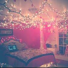 Work the lights in toward the trunk of. Christmas Lights On Ceiling Tumblr Rooms Christmas Room Decor Diy Dream Rooms
