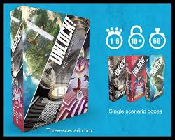 Is a cooperative card game inspired by escape rooms that uses a simple system which allows you to search scenes, combine objects, and solve riddles. Unlock Secret Escape Mythic Exotic Adventures Escape Game Board Game 3 In 1 In A Box Hobbies Toys Toys Games On Carousell