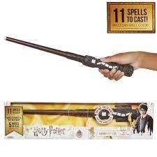 Hand holding a magic wand. Harry Potter S Wand Interactive Wizard Training Wand Walmart Com Walmart Com