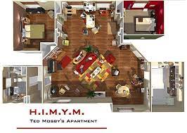 Verkörpert wird barney stinson von neil patrick harris, welcher für. How I Met Your Mother Apartment In 3d Wohnung Sims Haus