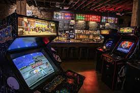 A combination bar and arcade with a focus on classic arcade games and american craft beer. Games Barcade The Original Arcade Bar