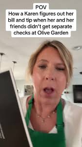 Karen at Olive Garden: Bill and Tip Drama