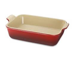 This is perfect for searing or simmering a stew for hours. Le Creuset Heritage Stoneware Rectangular Baking Dish Williams Sonoma