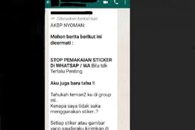 Scopri ricette, idee per la casa, consigli di stile e altre idee da provare. Stiker Whatsapp Gak Gratis Lagi