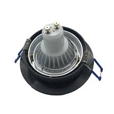 Mr16 spotlight fitting trims have frosted glass that covers the lamp. Adjustable Round Recessed Ceiling Spotlight Mounting Frame Black Aluminum Ceiling Fixture Lamp Includes Gu10 Or Mr16 Base Socket Lamp Bases Aliexpress