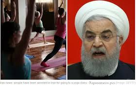 Freedom Crackdown Outrage As Dozens Arrested For Going To Private Yoga Class In Iran Struggle For Hindu Existence