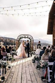 Dreamy Mountain Wedding At Telluride Ski Resort Venues In Telluride Co Find Your Colorado Wed Colorado Wedding Venues Ski Resort Wedding Garden Wedding Venue
