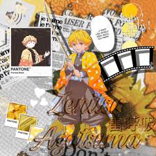 If you like my art/my writing, consider buying me a coffee: Zenitsu Agatsuma Edit Gif Ver Demon Slayer Kimetsu No Yaiba Amino