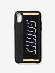 Search for phone case with strap at answerroot. Chaos Elastic Iphone Strap Case In Black Hand Hug Chaos Club