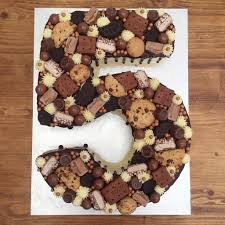 Choco Cookie Number Cake In 2020 Number Cakes Tasty Chocolate Cake Number Birthday Cakes