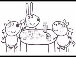 Disegni da colorare e stampare gratis per bambini. Disegni Da Colorare Di Peppa Pig Youtube