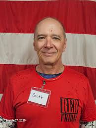 MESA, AZ RED FRIDAY PATRIOTS** **MEETING SUMMARY 18 JULY 2025** A very  respectable turnout of 78 patriots (photo) attended this morning's assembly  to demonstrate support for America's 228,000 deployed service members and