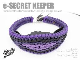 E Secret Keeper Paracord Collar Electric Remote Training Etsy Secret Keeper Paracord Collar