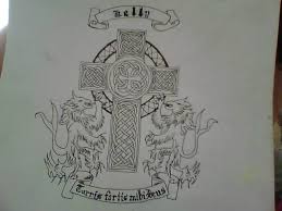 Sir edward kelley or kelly, also. Celtic Cross With Kelly Family Crest By Aleria Kit On Deviantart