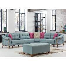 mobpazar stella modern kose koltuk takimi turkuaz fiyatlari ve ozellikleri l koltuk koltuklar ev dekoru