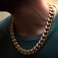 Only 2 available and it's in 20 people's carts. Diamond Cuban Link Chain 18mm In Yellow Gold Cuban Link Chain Gold Chains For Men Chains For Men