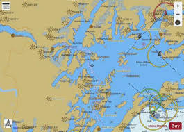 Prince William Sound Western Part Marine Chart