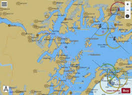 prince william sound western part marine chart