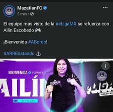 Acerca de las cookies en este sitio. Dopl3r Com Memes Mazatlan Fc 5 Min El Equipo Mas Visto De La Eligamx Se Refuerza Con Ailin Escobedo Bienvenida Abordo Arrebatando Bienvenida Caronera Il Mazatlan Ailinescog