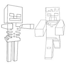 We found for you 15 pictures from the collection of skeleton coloring minecraft wither skeleton! 37 Free Printable Minecraft Coloring Pages For Toddlers