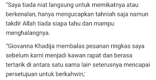 Maybe you would like to learn more about one of these? Ucap Tahniah Di Ig Sebab Dah Masuk Islam Jejaka Tak Sangka Nikahi Gadis Itali Erin Sakura