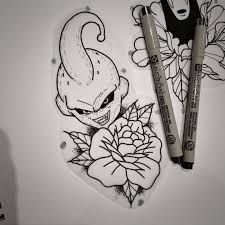 169 Likes 4 Comments Josh Mcallistertattoo On Instagram And Kid Buu Also Available To Be Tattooed Dragon Ball Tattoo Tattoo Illustration Anime Tattoos