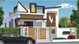 30 Latest Single Floor House Design Indian House Single Floor Front Elevations Modern Huis Exterieur Huisdesign Architectuur Huis