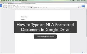 Does not include citations, only headers and formatting rules. How To Type An Mla Formatted Document In Google Docs Bell High School