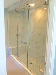 The two seats and floor are made of teak, as well as the roof panels. Very Tall Steam Shower Van Go Glass
