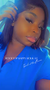 Rooftop happy hour at Topside Bar in Jupiter, Fl • • • • • • • • • #fyp  #happyhour #healthcare #florida #blackgirlcontent #afterwork #rooftop  #foryoupage