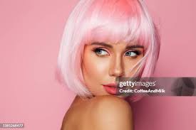 170 Short Hair Wig Stock Photos, High-Res Pictures, and Images