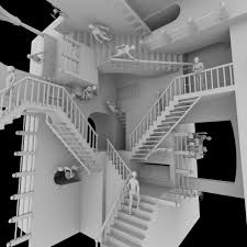 Like coxeter also wrote a long mathematical explanation in his letter, which was beyond escher's comprehension, as he remarked in a letter to george and corrie. Benoit Gagnier Escher Stairs