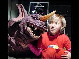 rie ota as baragon in gmk バラゴン ゴジラ 怪獣