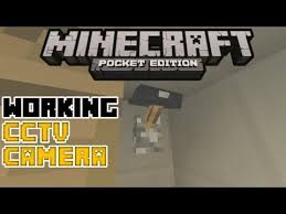 The security craft mod really does help to make your minecraft world more secure, though some measures are quite a bit more devious than others. Working Security Camera In Minecraft Youtube Minecraft Pocket Edition Security Camera