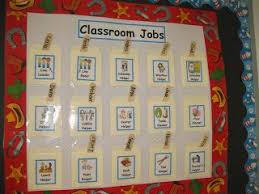 classroom job chart with free printable labels classroom