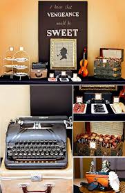 The aim of the game is to guess correctly which character is the murderer, and to have as much fun as possible doing it! Kara S Party Ideas Sherlock Holmes Themed Birthday Party Mystery Ideas Supplies Decor