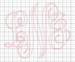Download How To Create A Simple Vinyl Monogram Silhouette Tutorial
