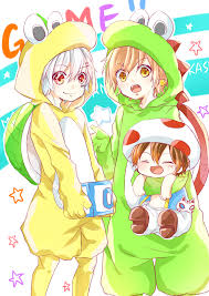 Amatsuki Mafumafu And Itou Kashitarou Cosplaying As Mario Characters