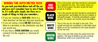 Datcon tachometer wiring diagram autometer tach wiring diagram autometer tachometer wiring diagram. Autometer 4594 Ultra Nite Air Core In Dash Tach 10k Rpm 5 Inch
