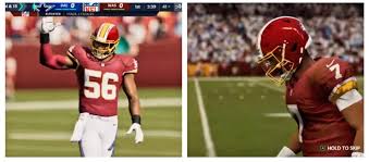 The football helmet is a piece of protective equipment used mainly in gridiron football. Addicted To Helmets On Twitter Washington Football Team Helmets In Madden 21 Logo Removed Center Stripes Remain But No Side Numbers