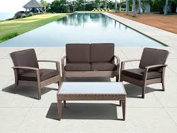 Related reviews you might like. Atlantic 4 Piece Tahiti Deluxe Wicker Conversation Set With Grey Cushions Patio Lawn Garden Dining Tables