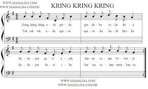 Kring Kring Kring Ada Sepeda Indonesian Children S Songs Indonesia Mama Lisa S World Children S Songs And Rhymes From Around The World