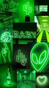 Wallpaper Aesthetic Green Green Wallpaper Green Aesthetic Neon