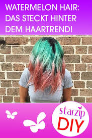 Watermelon Hair So Kriegst Du Haare Im Wassermelonen Style Haare Haar Styling Bunte Haare