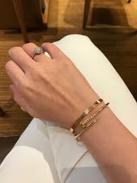 Juc Thinner Version Released Stacked Jewelry Love Bracelets Arm Jewelry